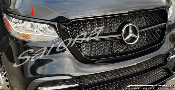 Custom Mercedes Sprinter  All Styles Eyelids (2019 - 2023) - $159.00 (Part #MB-009-EL)